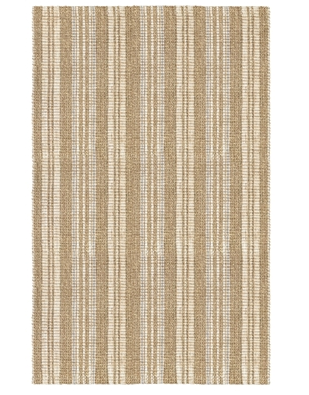 Seagrass Cabana Stripe Ivory 5' x 8'