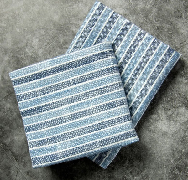 Gila Blue/Navy Striped Napkin