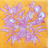 Fruits Exotiques Yellow - Paviot Cocktail Napkin