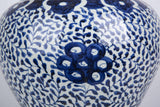 B&W Curly Vine Ancestor Ginger Jar