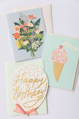 Ice Cream Cone Greeting Card