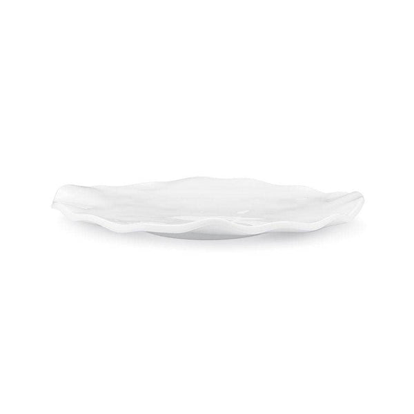 Ruffle 14" x 10" Small Oval Platter: 14" x 10" Small Oval