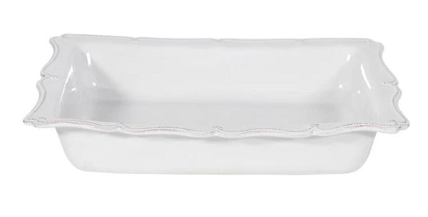 Berry & Thread 17" Rectangular Baker - Whitewash