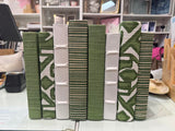 Decorative Books - Green/White