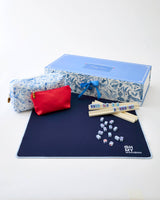 Parisian Blue Mahjong Travel Set