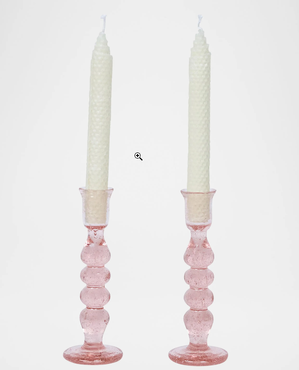 Provence 7" Candlesticks, Set of 2
