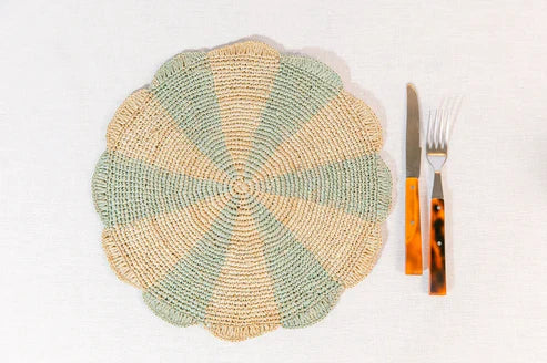 Pinwheel Blue Placemat