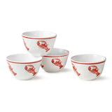 Beach House Lobster Dipping Bowl Set of 4