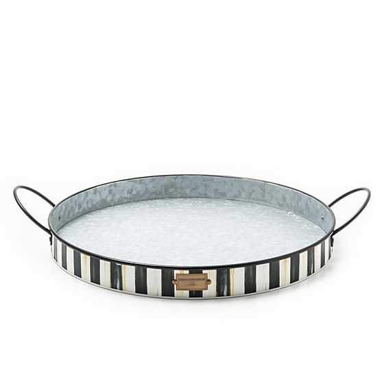 Spectator Galvanized Serving Trays (set of 2)