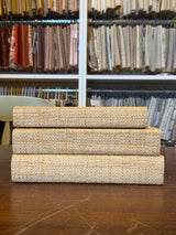 Decorative Books - Natural/Straw