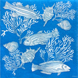 Fonds Marins - Paviot Dinner Napkin