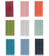 Pompadour Eco Dinner Candles, Box of 6