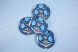 Poppy Blue Dinner Plate