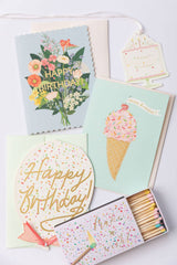 Ice Cream Cone Greeting Card