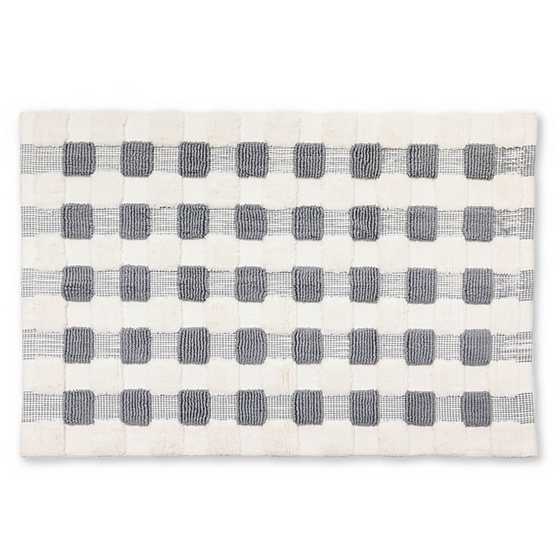 Texture Check Sterling & White Basic Bath
