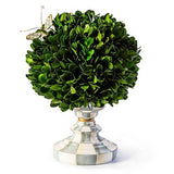 Sterling check Boxwood Centerpiece