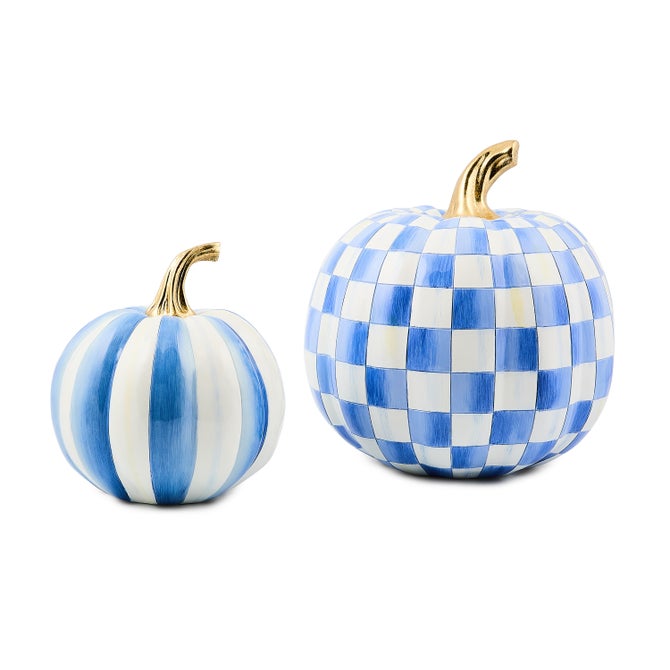 Checkered Medium Pumpkin