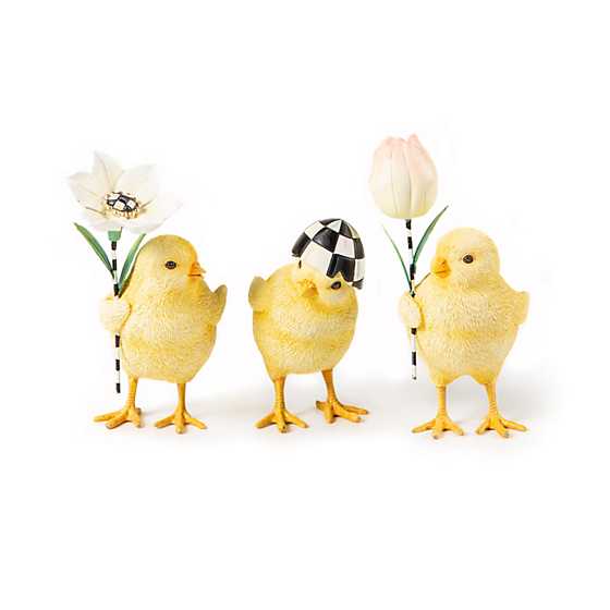 Rose Garden Chicks (set of three)