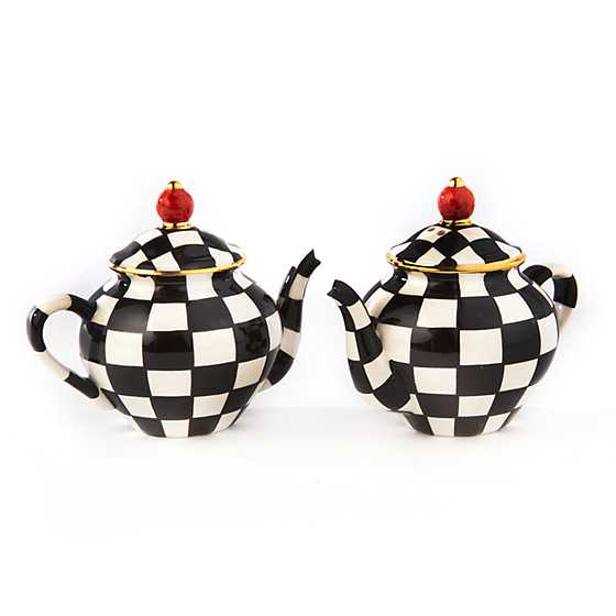 Courtly Teapot Salt & Pepper