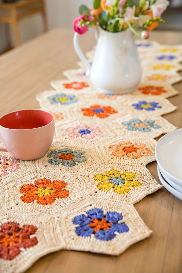 Flower Table Runner