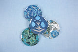 Poppy Blue Dinner Plate