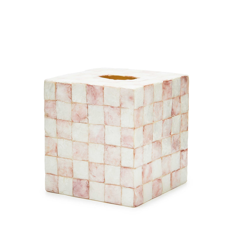 Checkered Tissue Box Cover (Various)