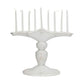 Berry & Thread Menorah - Whitewash