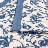 Granada Cornflower Blue Table Runners: 16" x 72"