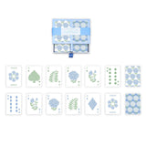 Hydrangea Double Deck Textured Playing Cards in Gift Box Includes 2 Colorways (each deck includes 52 cards and 2 jokers) - Paper