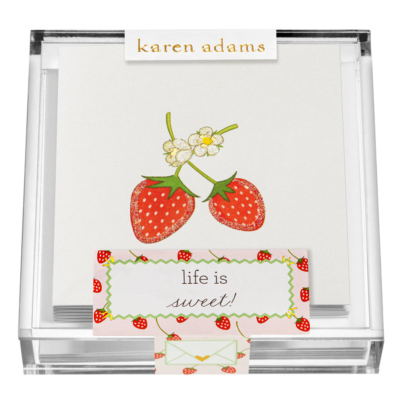 Strawberry Gift Enclosures: Individual