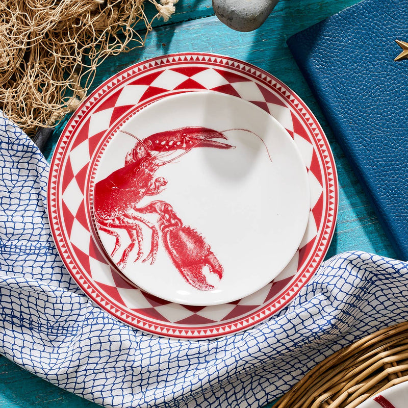 Red Lobster Small Plates, Set of 4