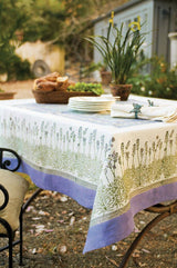 Lavender Purple | French Tablecloth: 71" x 128"