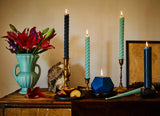 10" Rope Taper Candles: Sage