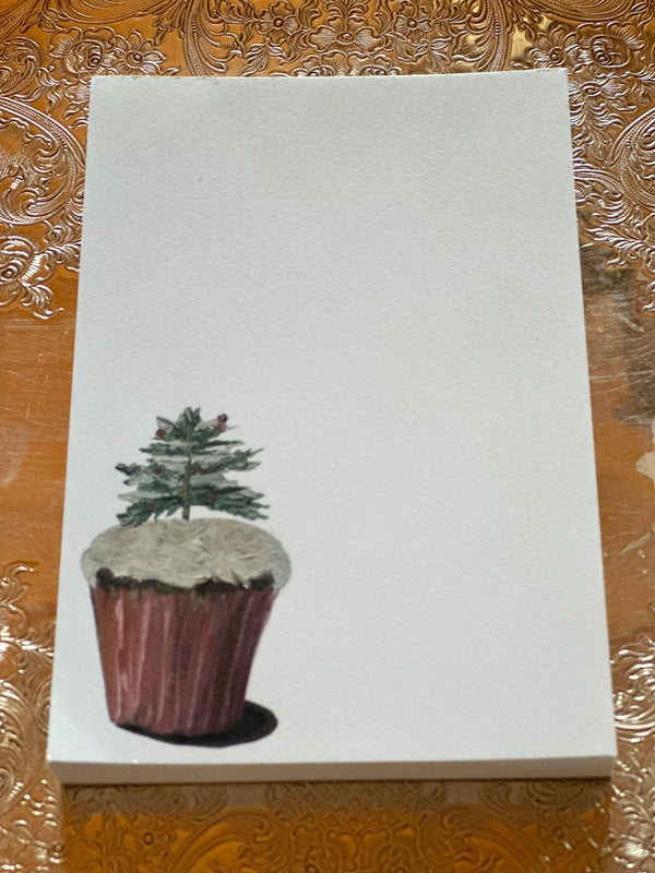 Holiday Cupcake Le Petit Notepad