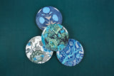 Poppy Blue Dinner Plate