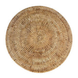 Round Placemat  15': Natural Bamboo