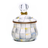 Enamel Lidded Sugar Bowl