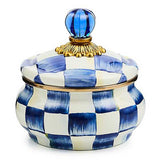 Checkered Squash Pot