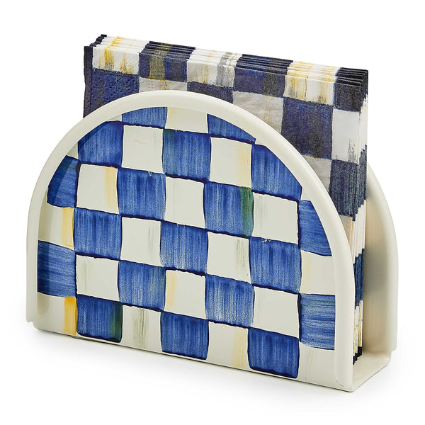 Checkered Napkin Holder