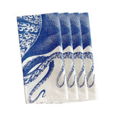 Lucy the Octopus Dinner Napkins, Set of 4