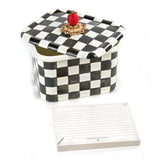 Courtly Check Recipe Box