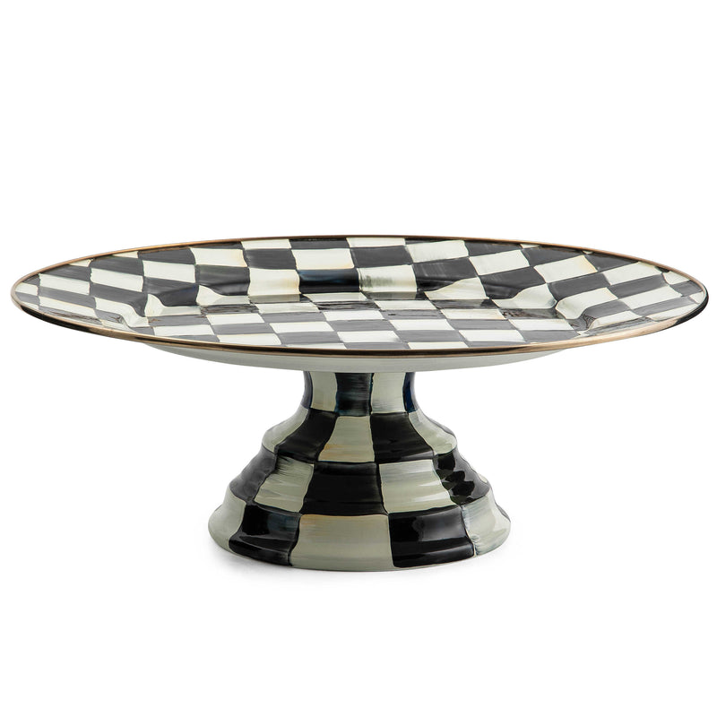 Checkered Pedestal Platters (Various)