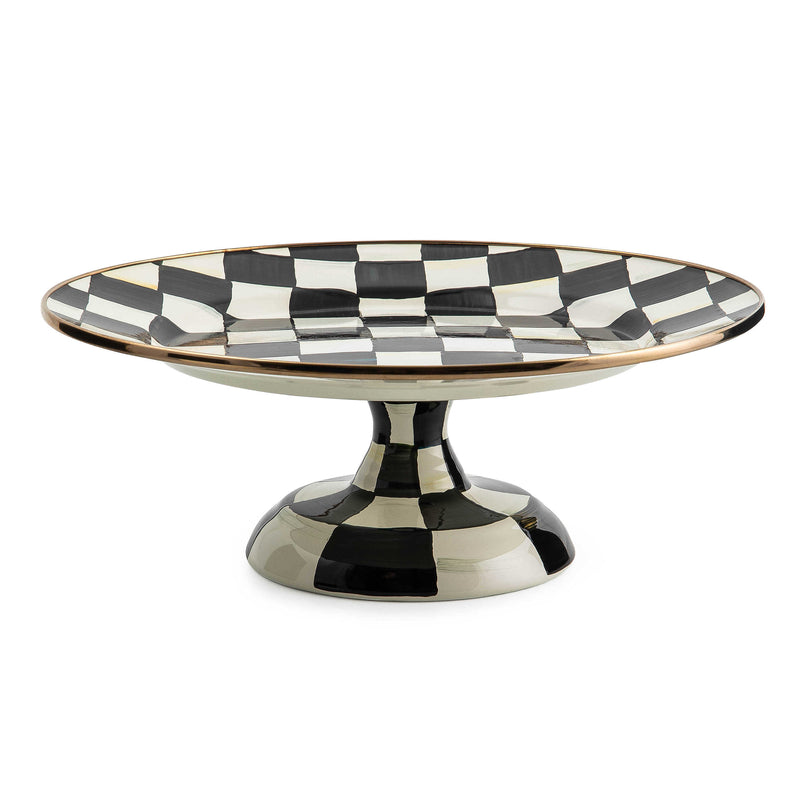 Checkered Pedestal Platters (Various)
