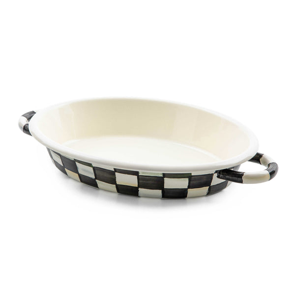 Courtly Check Medium Oval Gratin Dish