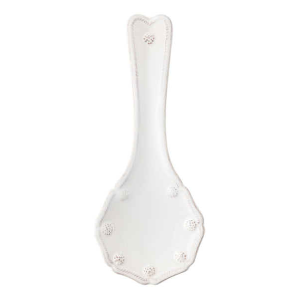 Berry & Thread Spoon Rest - Whitewash