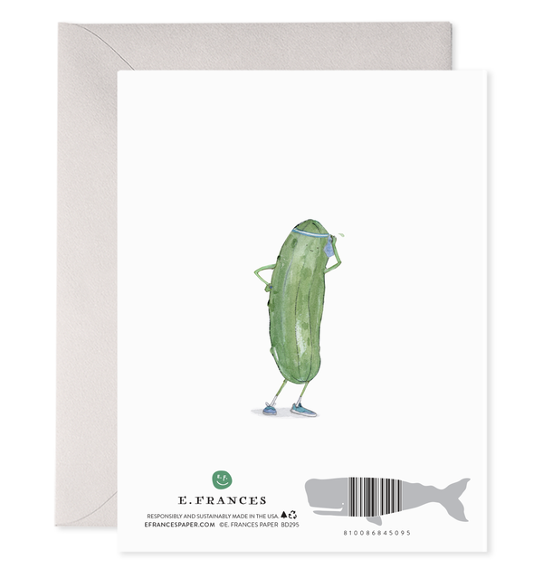 Pickleball Bday | Pickle Birthday Greeting Card