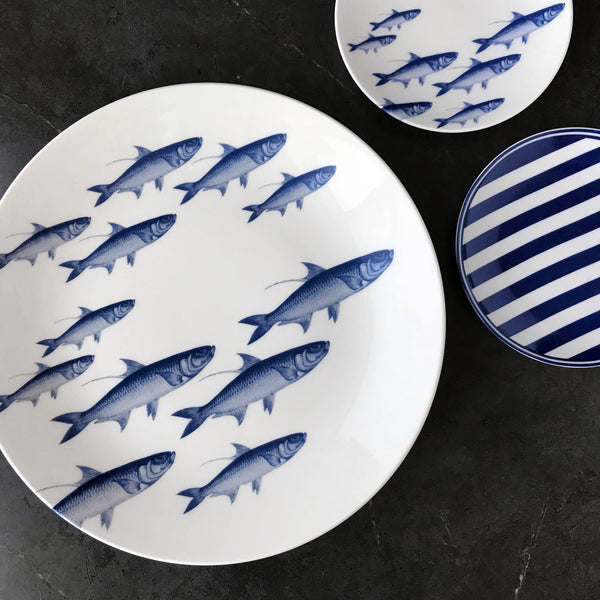 School of Fish Small Plates, Set of 4