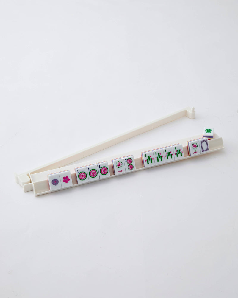 White Acrylic Rack and Pusher Set
