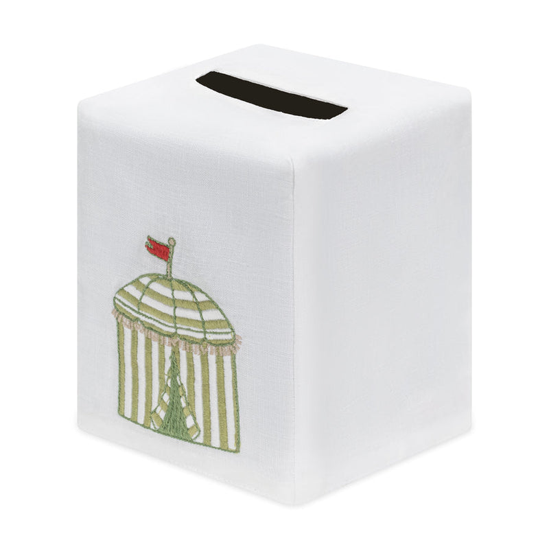 Beach Cabana Tissue Box Cover