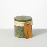 4" x 4" Timber Candle